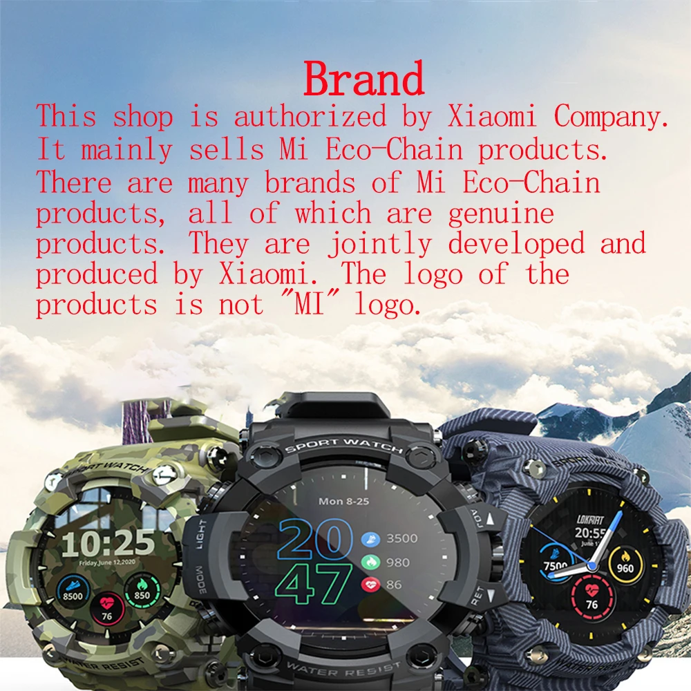 

Xiaomi Fashion Smart Watch Men Bluetooth Full Touch Screen Smartwatches Heart Rate Blood Pressure Monitor Fitness Sport Bracelet