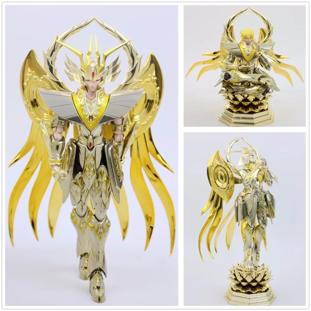 

In Stock MC Metal Club Saint Seiya Cloth Myth EX Soul of Gold SOG God Virgo Shaka model Gold Knights of the Zodiac Action Figure