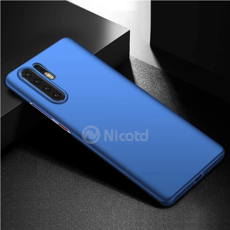 Задняя крышка для Huawei P30 P Smart 2019 чехол Honor 8A View 20 10 Матовый Жесткий из поликарбоната