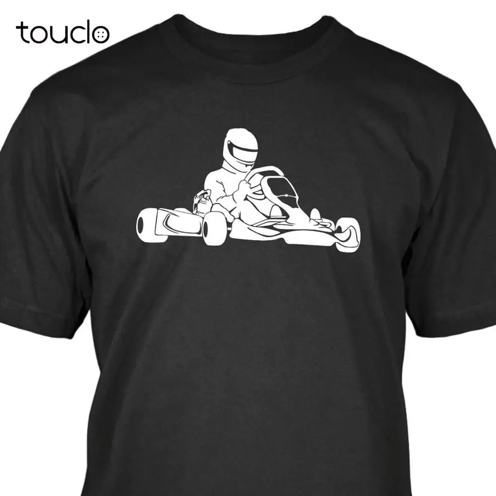 

New Cool Cotton Man T-shirt Best Sleling Design Free Shipping GoKart T-Shirt