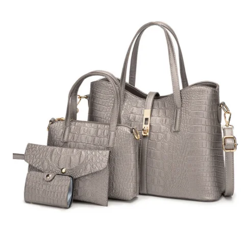 Новая женская сумка-Кроссбоди из искусственной кожи с принтом крокодила |