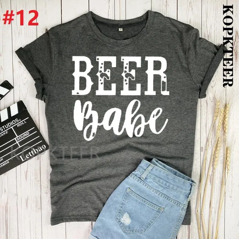 Женская футболка с круглым вырезом коротким рукавом и надписью | одежда