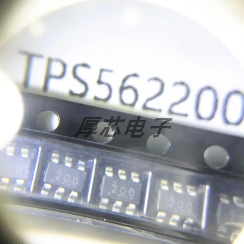 

TPS562200DDCR SOT23-6 трафаретная печать типа 200 от 4,5 в до 7 в вход синхронизация 2A-3A