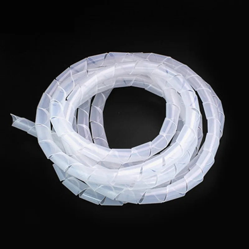 

Рукав для кабеля, обмотка трубы, спиральная упаковка, прозрачный/черный органайзер для проводов, оболочка, трубка 4-30 мм, пластиковая лента, защита от управления