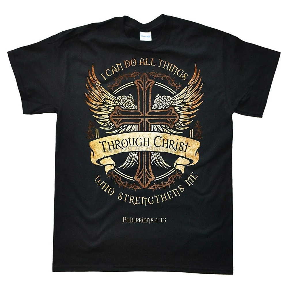 Мужские филиппианские 413 кристианские футболки новые модные мужские крутые Топы