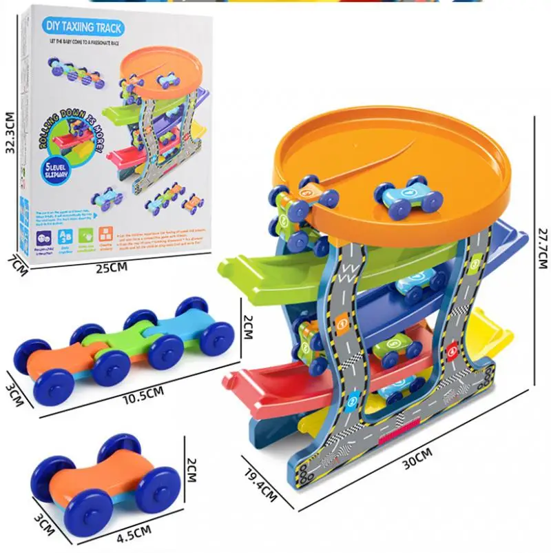 

DIY Car Track Toy Set Railway Magical Glowing Flexible Track Car Racing Rail Track Children Interesting Educational Toy Gift
