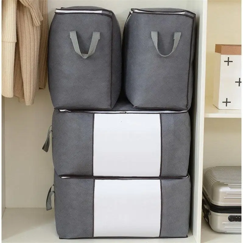 Waterproof Thick Quilt Storage Bag Large Capacity Clothing Storage Box Moving Luggage Packing Bag