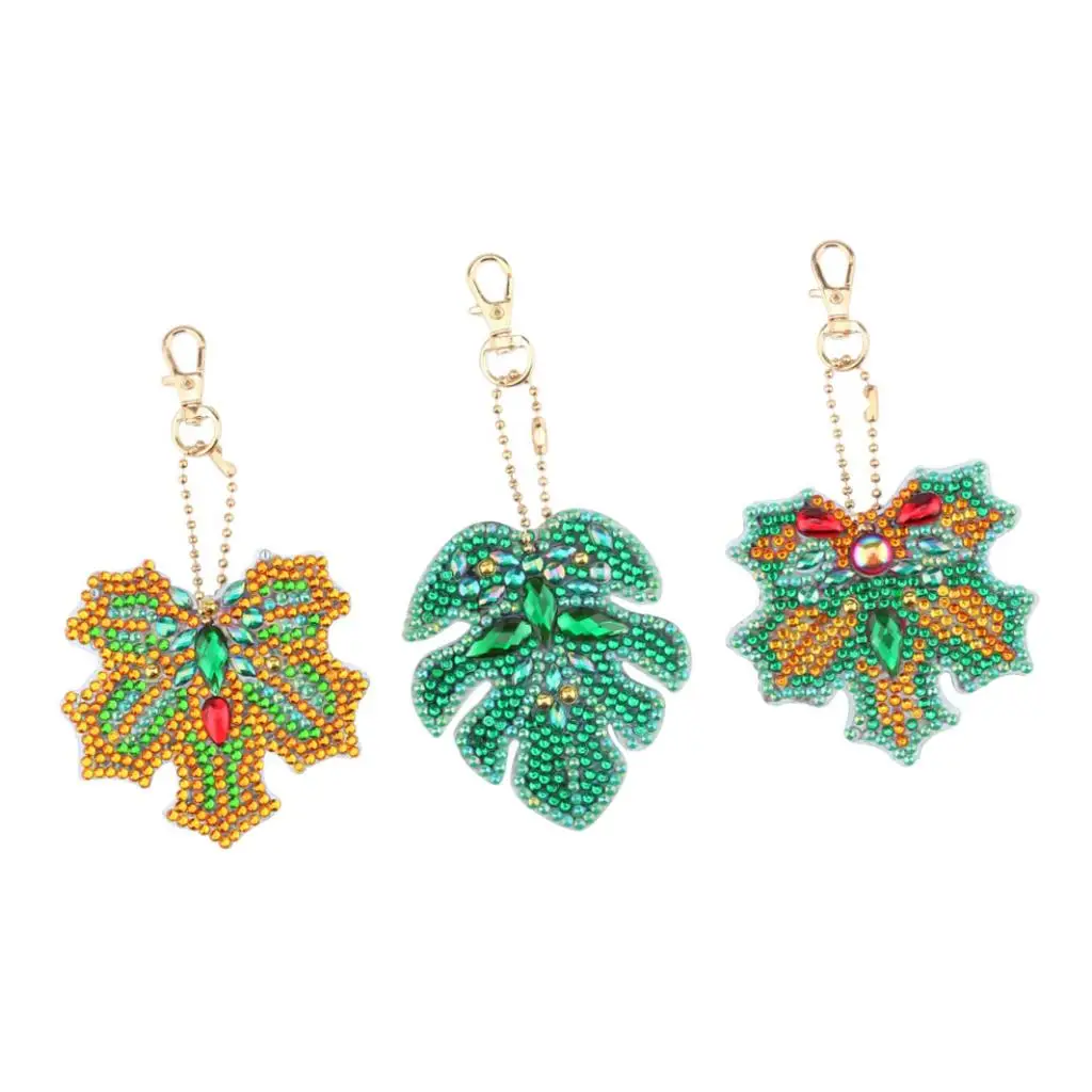 Full Drill Special Shaped Diamond Painting Key Ring Keychain Pendant Decors | Дом и сад