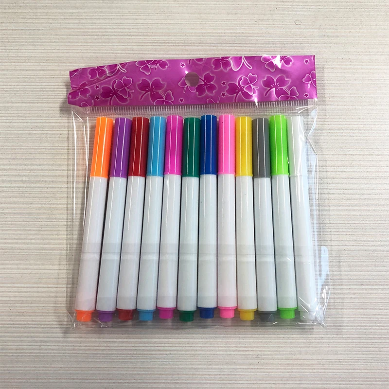 Детские игрушки для рисования 12 цветов жидкий мел детский инструмент | Игрушки и