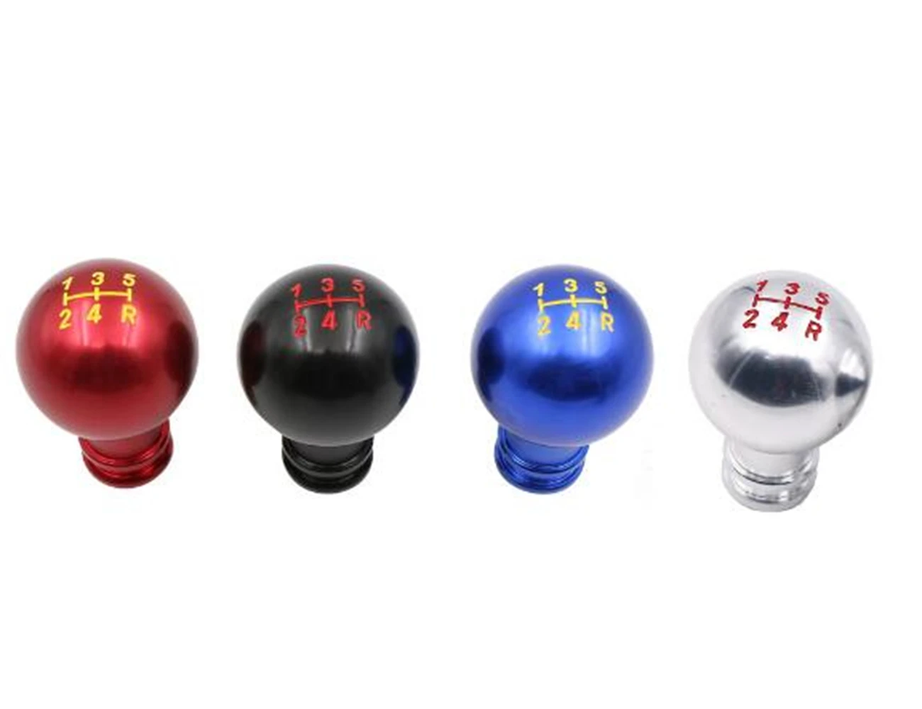 

Ручка переключения передач 5-скоростная, алюминиевый рычаг переключения передач, универсальная модификация, подходит для Honda, Toyota, Nissan, Mitsubishi, Ford, Chevrolet