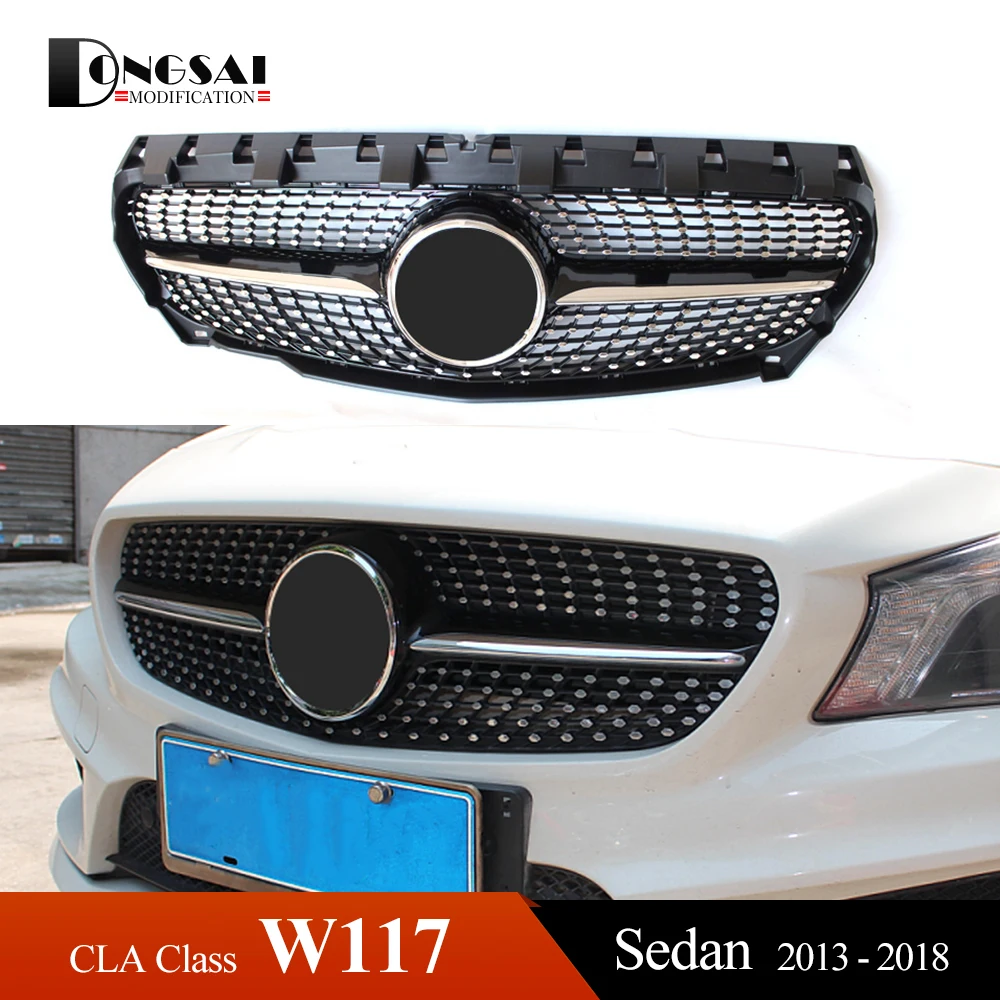 Panamericana GT стиль бриллианты CLA45 вид решетка для Mercedes CLA класс Benz W117 C117 4 двери купе X117 стрельба тормоз