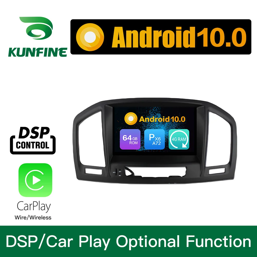 Автомобильная стереосистема для Opel INSIGNIA 08 12 радио Android 9 0 Core PX6 A72 ОЗУ 4 Гб ПЗУ 64 ГБ