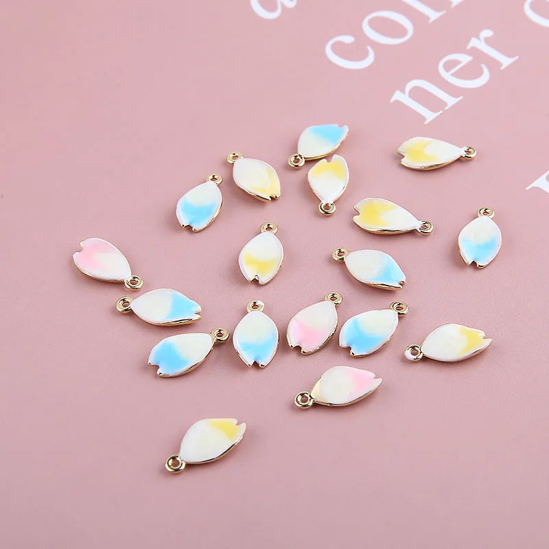 Эффектные серьги в японском стиле 6 шт. романтические с лепестками вишни для