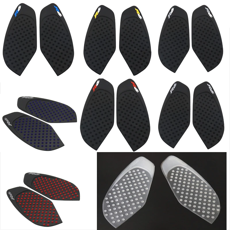 Противоскользящие коврики для бака мотоцикла Yamaha R6 2008 2015 3M боковой газовый