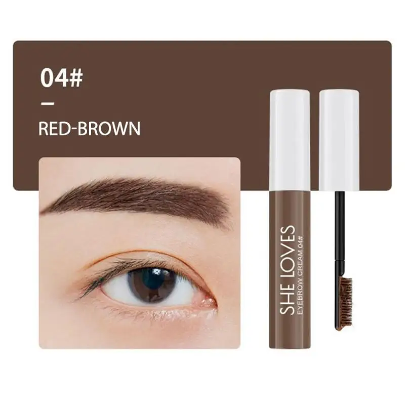 Новинка крем для окрашивания бровей водостойкий стойкий ультратонкий карандаш