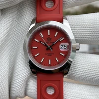 steeldive design sd1934 date diver wristwatch bgw9 luminous nh35 steel bezel 200m waterproof classic 316l mens mechanical watch