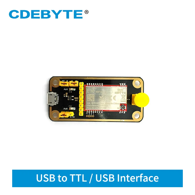 

E30-433TBL-01 USB для тестовой платы TTL SI448 433MHz FEC IoT беспроводной модуль приемопередатчика CDEBYTE