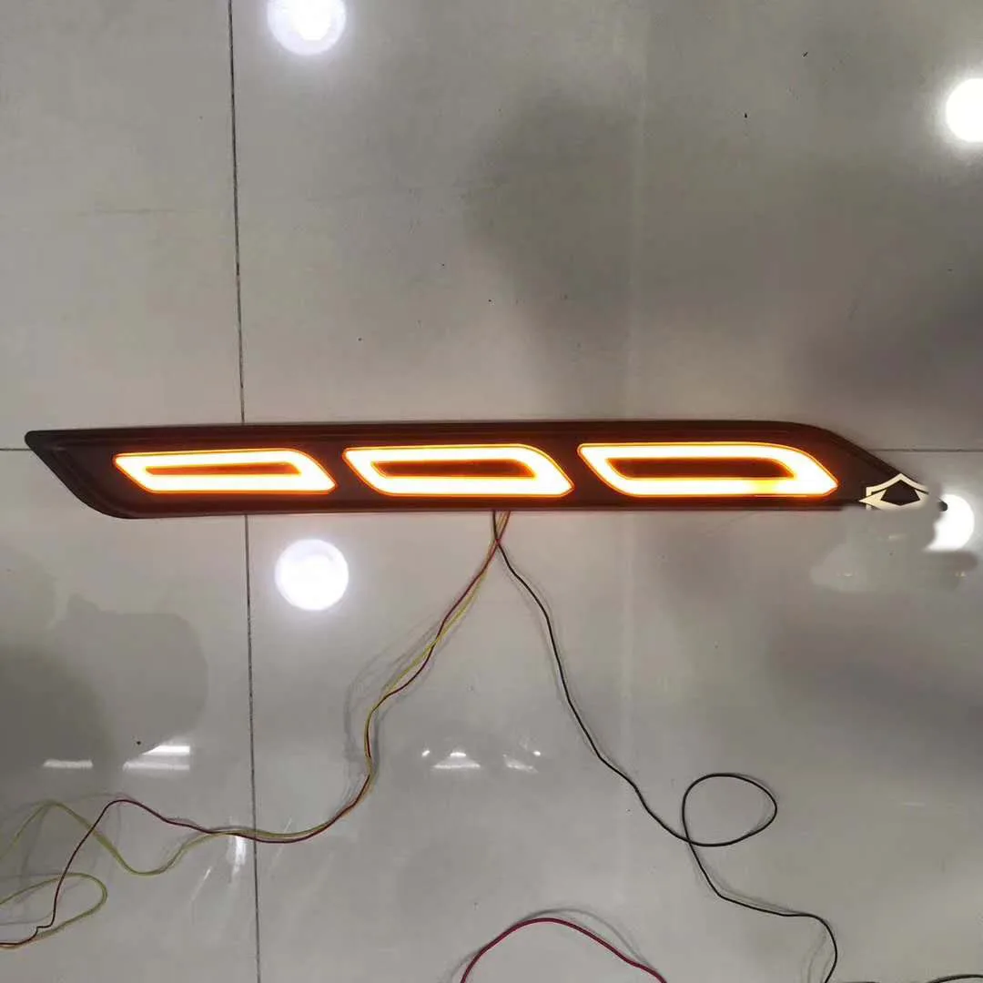 Светодиодный габаритный светильник DRL для Nissan Navara Np300 2015 2016 2017 2018 2019 дневный с реле
