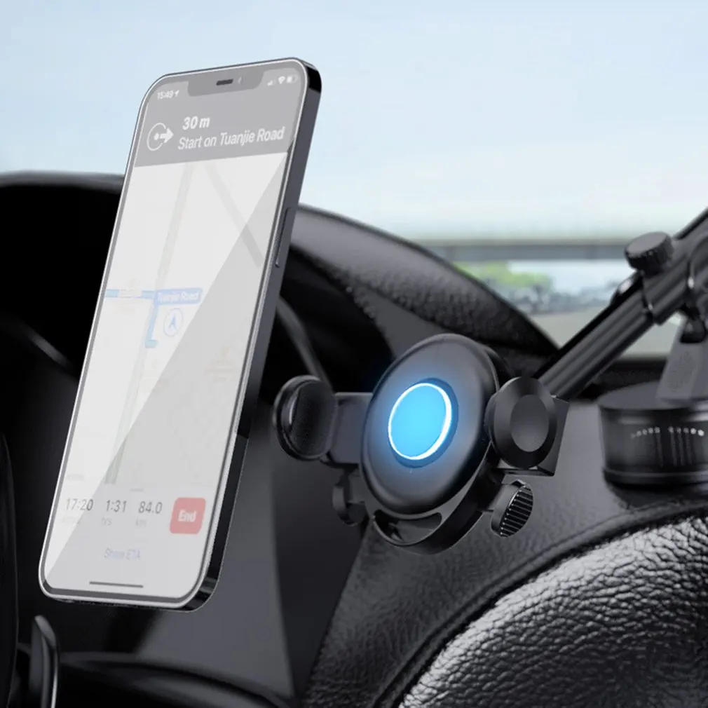 

Car Phone Holder Windshield Phone Holder Universal Bracket Handsfree Flexible Phone Stand