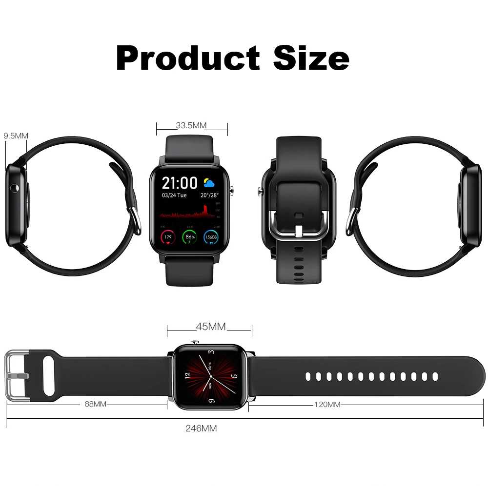 

2021 SN87 Men Women Sports Smart Watch IP68 Waterproof APP Map GPS Tracker Fitness Heart Rate Monitor Smartwatch For Android Ios