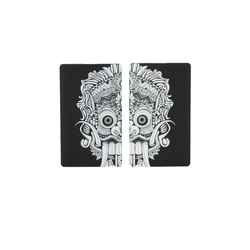 2pcs Skull Panels Hotcig R150S TC бокс мод с 0,96 дюймовым красочным экраном и водонепроницаемым HM чипом и магнитными панелями электронная сигарета Vape мод VS Drag 2 - Цвет: 2pcs Skull Panels