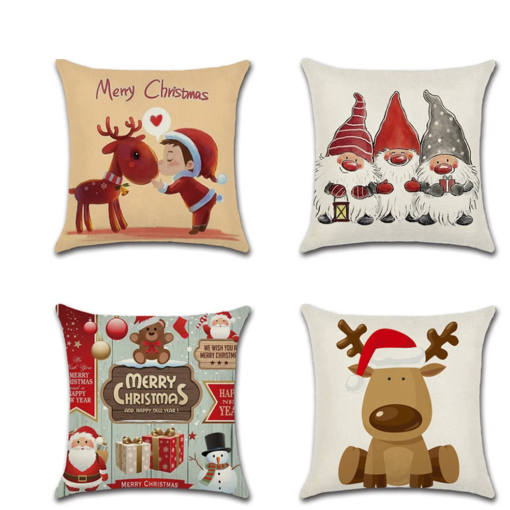 Милый Рождественский тематический мультяшный чехол для телефона из