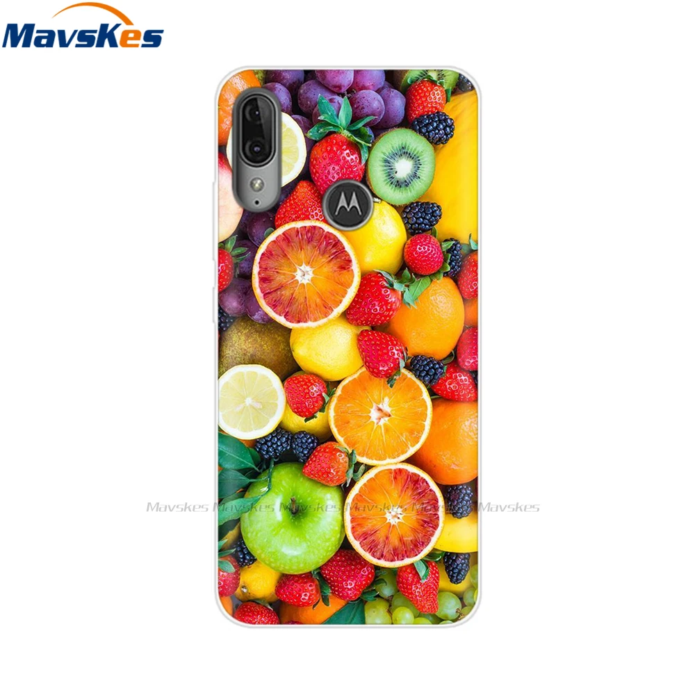 6 1 for motorola e6 plus case silicone painting tpu soft back cover phone case for motorola moto e6 plus e 6 e6plus e6s fundas free global shipping