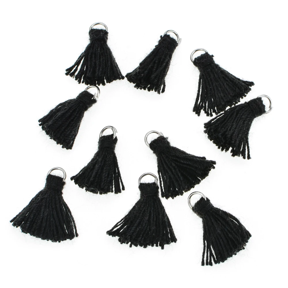 20 шт./лот Разноцветные Мини Подвески ручной работы с кисточками для изготовления