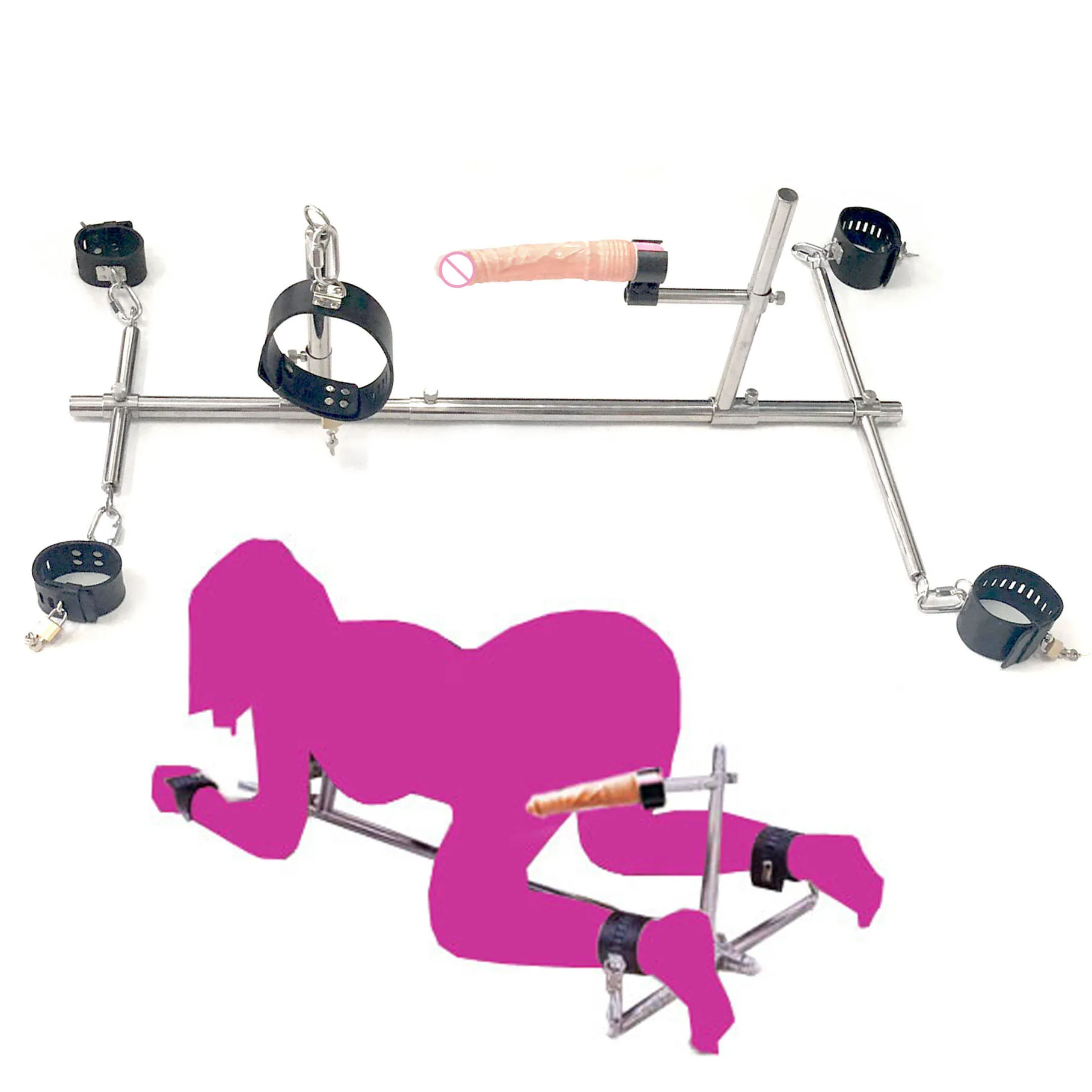 БДСМ инструмент для бондажа кожаные ручные манжеты голеностопа ошейник