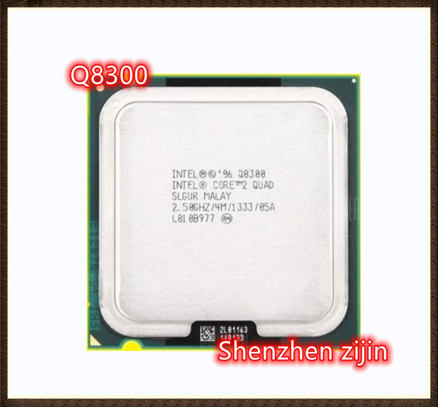 Процессор Intel Core 2 Quad Q8300 5 ГГц четырехъядерный четырехпоточный ЦПУ процессор 4M 95