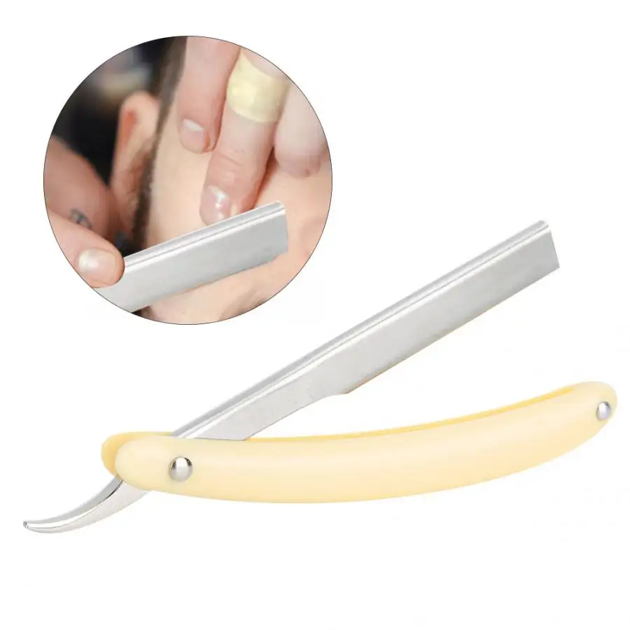 Прямая Бритва Парикмахерская ручная бритва Классическая старомодная для бороды