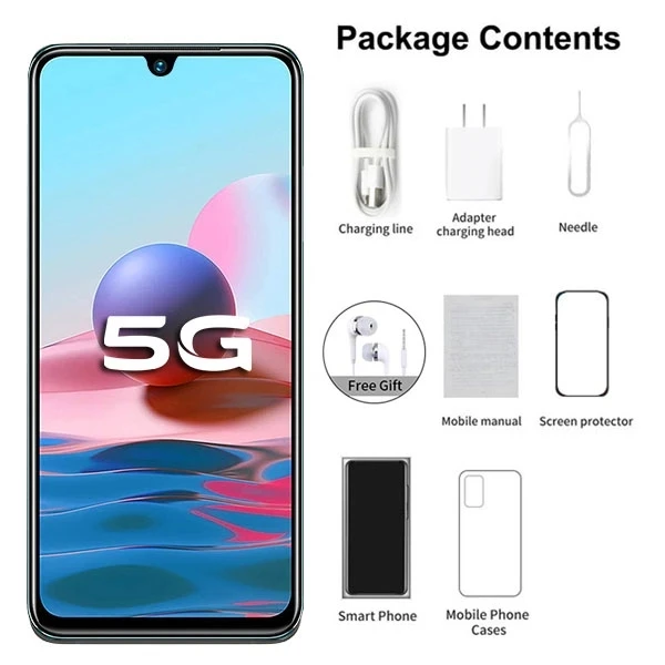 

Global Version Radmi Xioa Note10 Pro 6.7Inch Smartphone 6000mAh 12GB+512GB Unlocked Support Google 4/5G Android 10 Networkphone