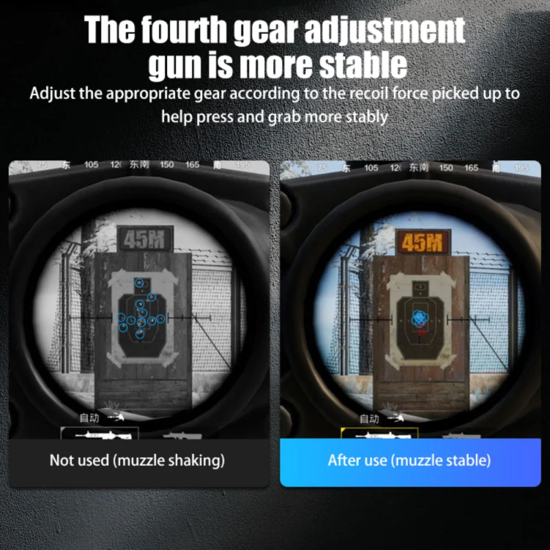 Gamepad PUBG Mobile Game Controller Trigger Aiming And Shooting Button L1R1 Joystick For IPhone Android Phones AK02 | Электроника