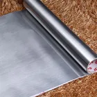 Самоклеящаяся виниловая пленка для кухонных принадлежностей, подкладка для полки серебристого цвета из ПВХ, для холодильника, посудомоечной машины