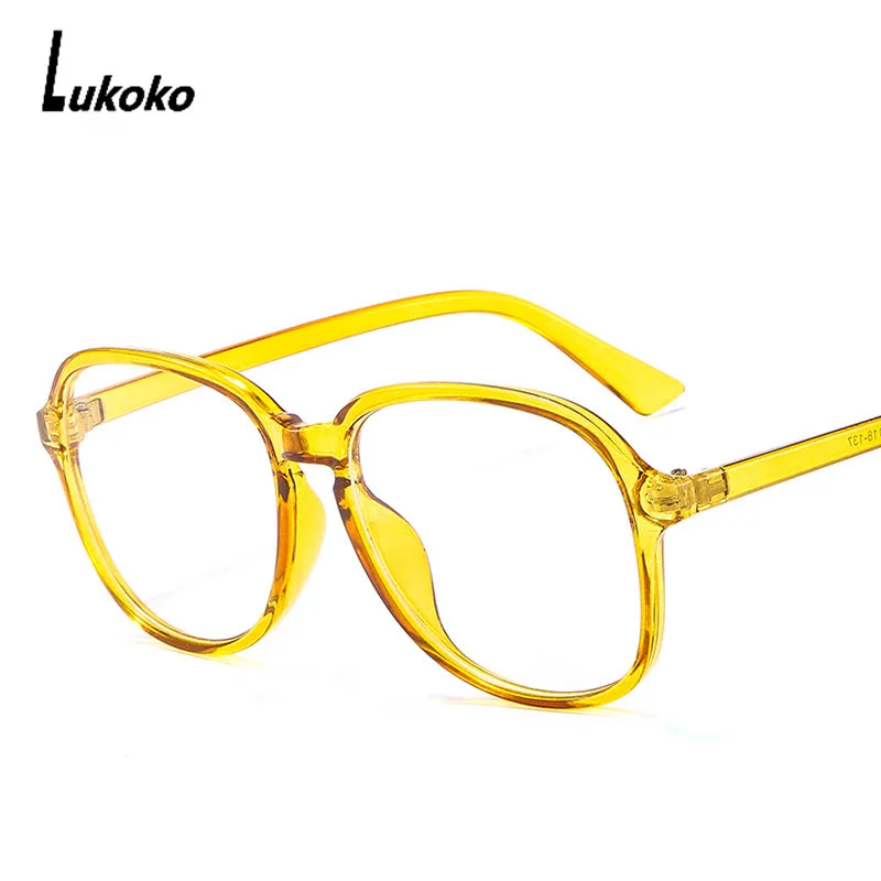 LUKOKO 2019 Новые Модные Винтажные Очки-нулевки оправа для женщин и мужчин брендовые