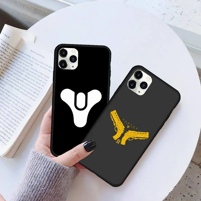 

KPUSAGRT destiny Phone Case Rubber for iPhone 11 pro XS MAX 8 7 6 6S Plus X 5S SE 2020 XR case