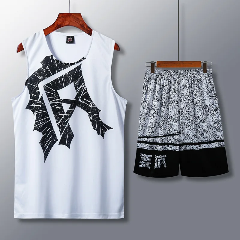 Баскетбольный комплект из Джерси баскетбольная форма мужской спортивный костюм