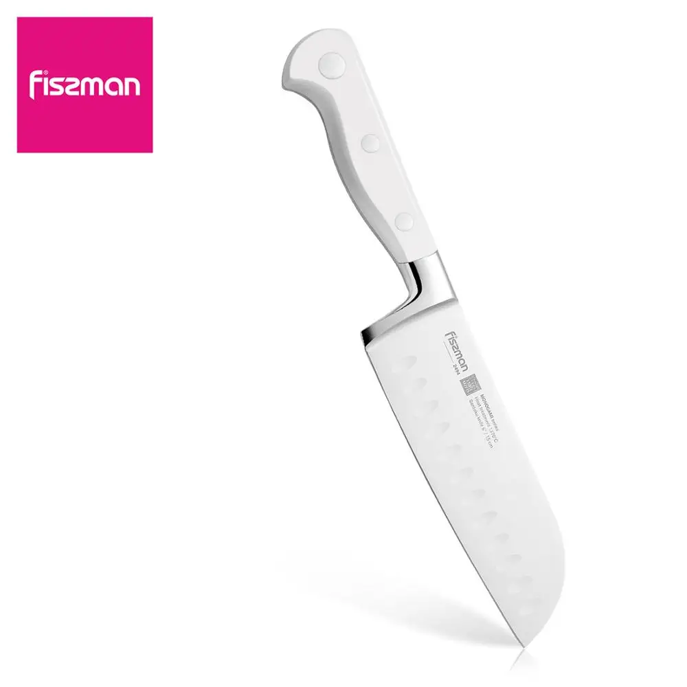 6 дюймов нож Santoku серии MONOGAMI Germen стальные кухонные ножи|Кухонные ножи| |