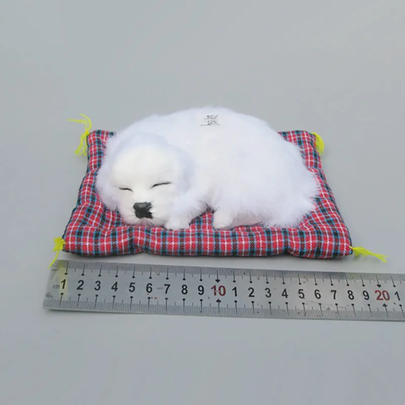 

Hot Cute Baby Animal Doll Plush Sleeping Dogs Stuffed Toys with Sound Kids Cute Christmas Birthday New Year Gift For Children