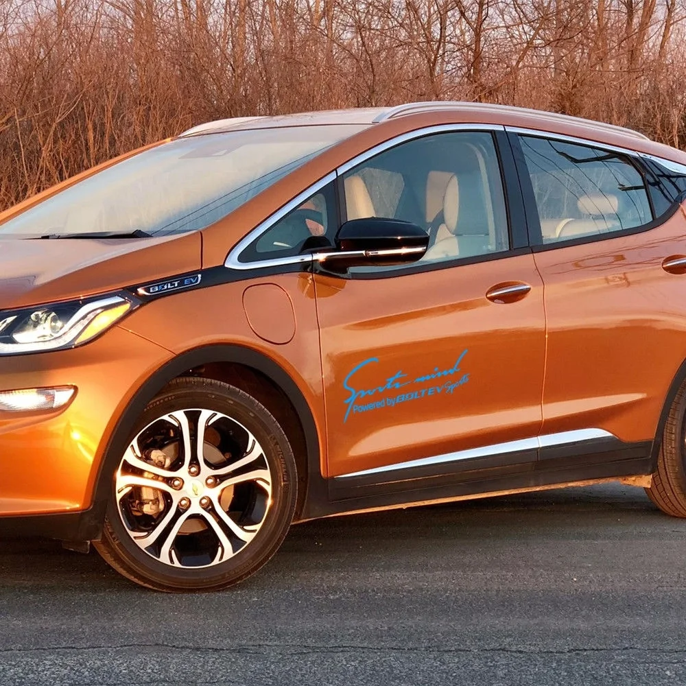 

Для 2X многоцветная спортивная сила разума для Bolt EV виниловая наклейка