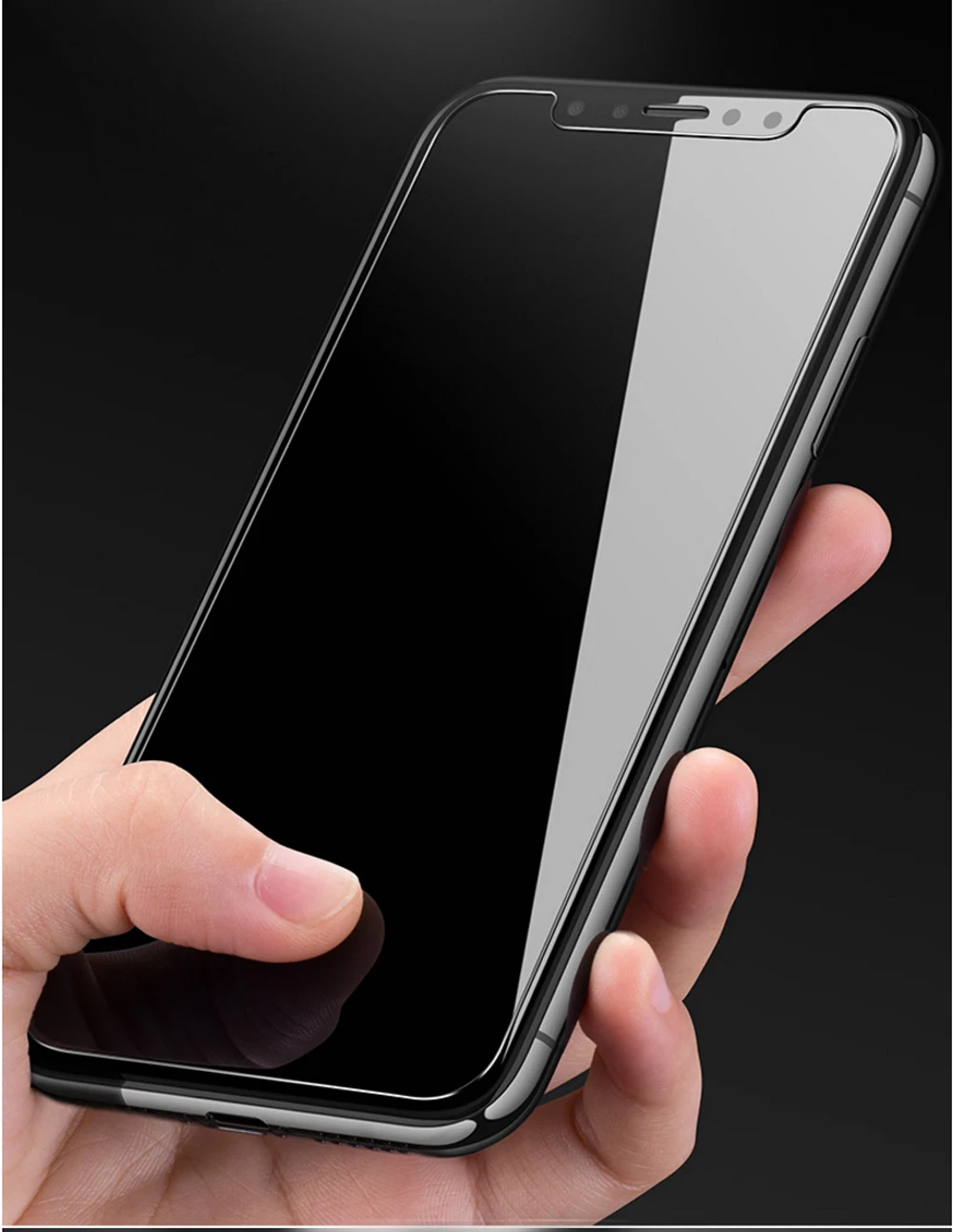Ультратонкое закаленное стекло 9H для iPhone 8 7 6 6S Plus защитная пленка экрана
