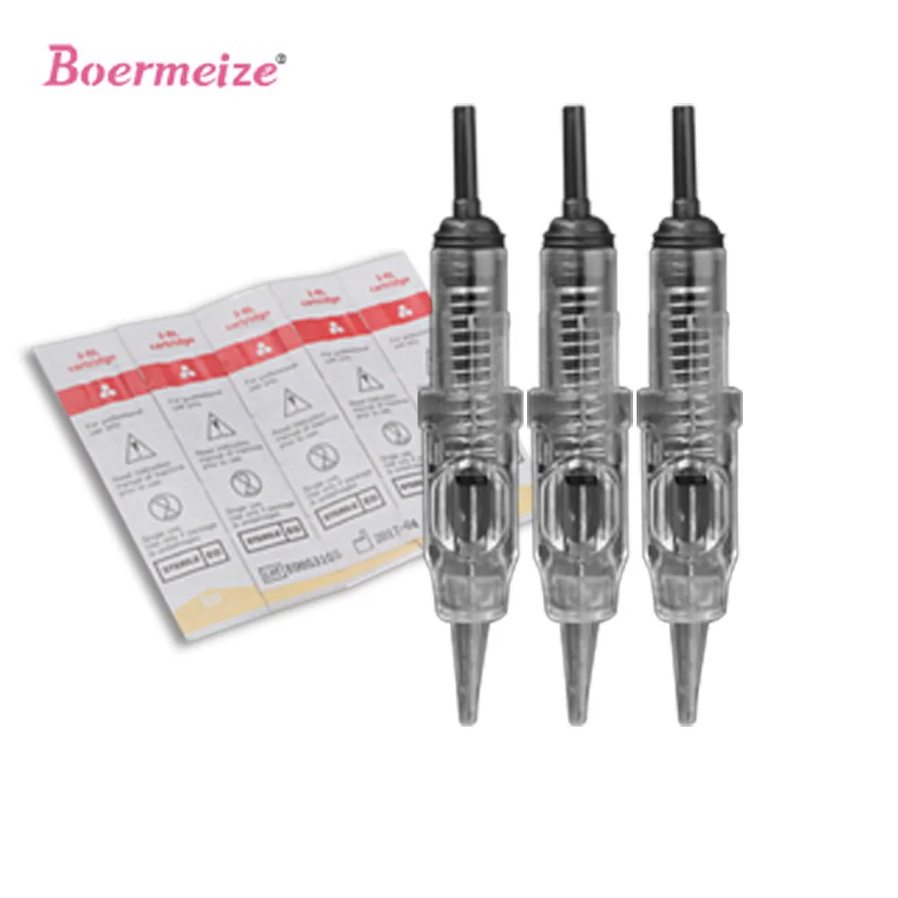 Cartridge Needle 20PCS 1/3/5/7/9RL Cartridge Needles Disposable Sterilized Tattoo Permanent Makeup Needles Tips for Eyebrow lip