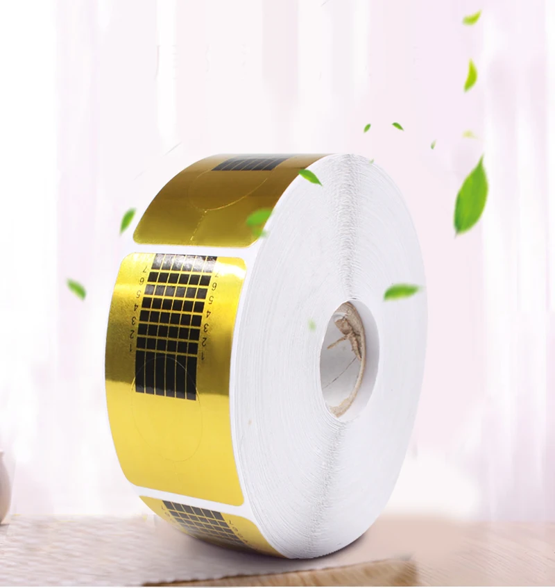 

500 шт., прямоугольные акриловые держатели для бумаги