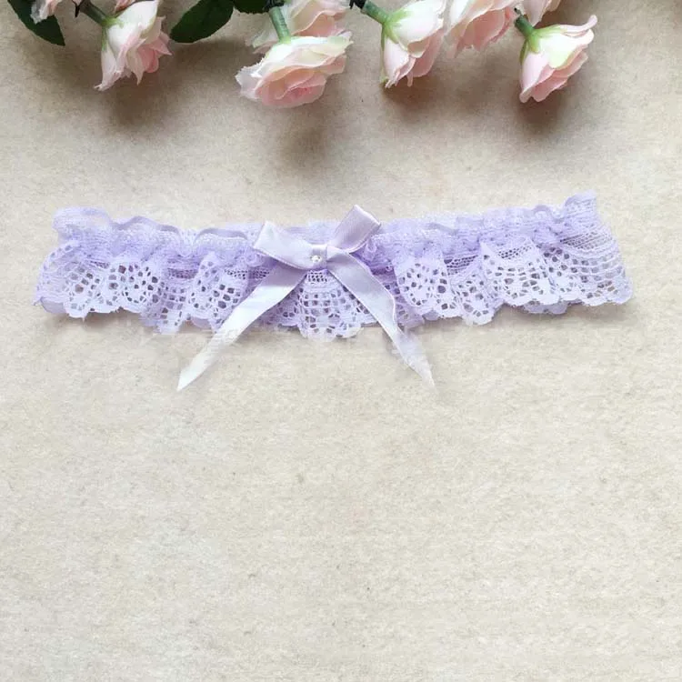 Белый бантик женское сексуальное нижнее белье подвязка кружева пояс ноги кольцо
