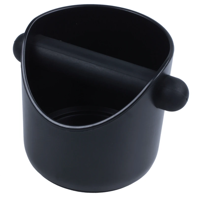 

New Coffee Grind Knock Box And Espresso Anti slip Dump Bin with Detachable Knock Bar