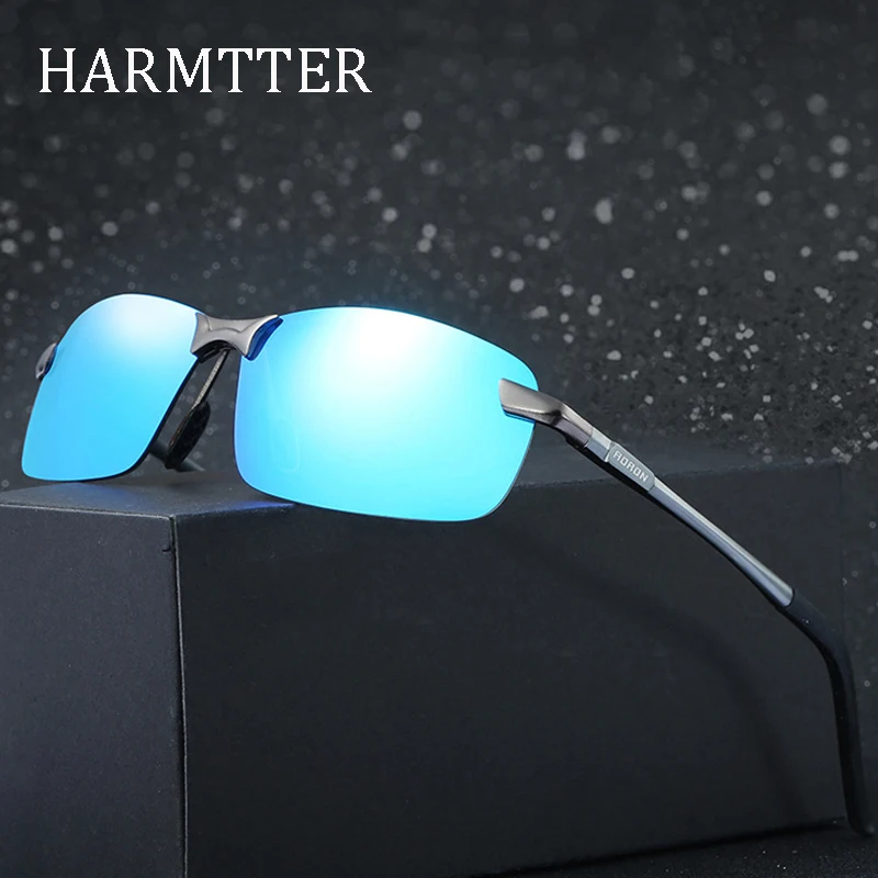 Модные мужские спортивные солнцезащитные очки с поляризованными линзами