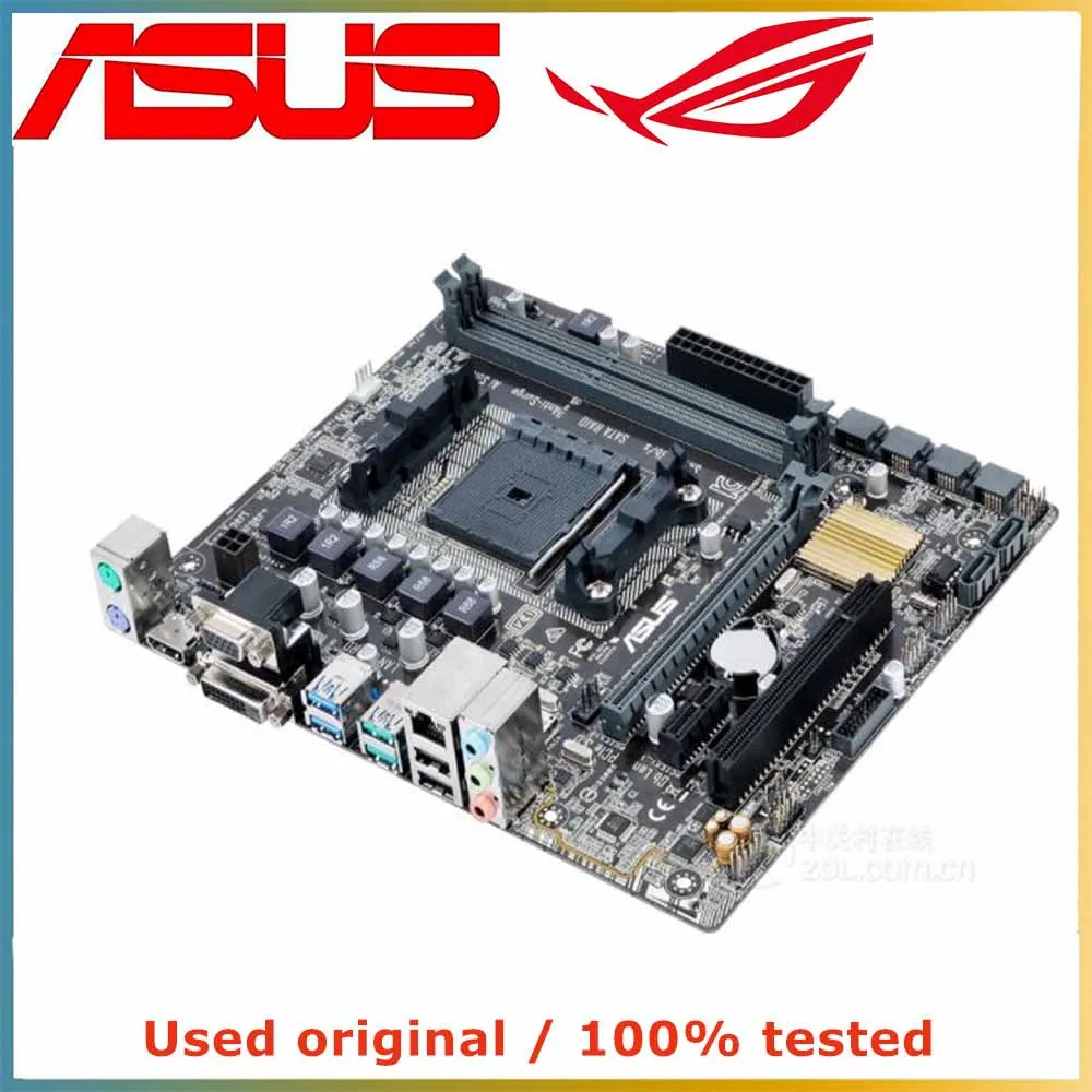 Для AMD A88X APU FM2 + CPU для ASUS A88XM-E/USB 3 1 материнская плата компьютера Socket DDR3 USB3.0 SATA3 б/у