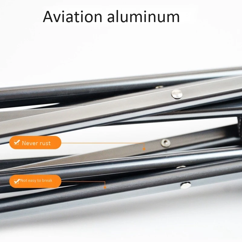 

Outdoor Supplies Folding Stool Portable Aluminum Alloy Maza Stool Folding Square Stool