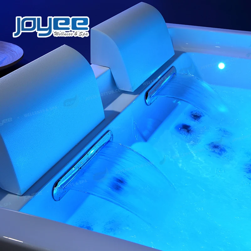 Новый продукт 2021 года от JOYEE 2 шезлонга отдельно стоящая гидромассажная Ванна