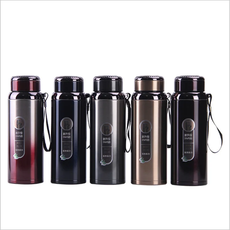 1Л термос для делового человека кружка из нержавеющей стали стакан Изолированная